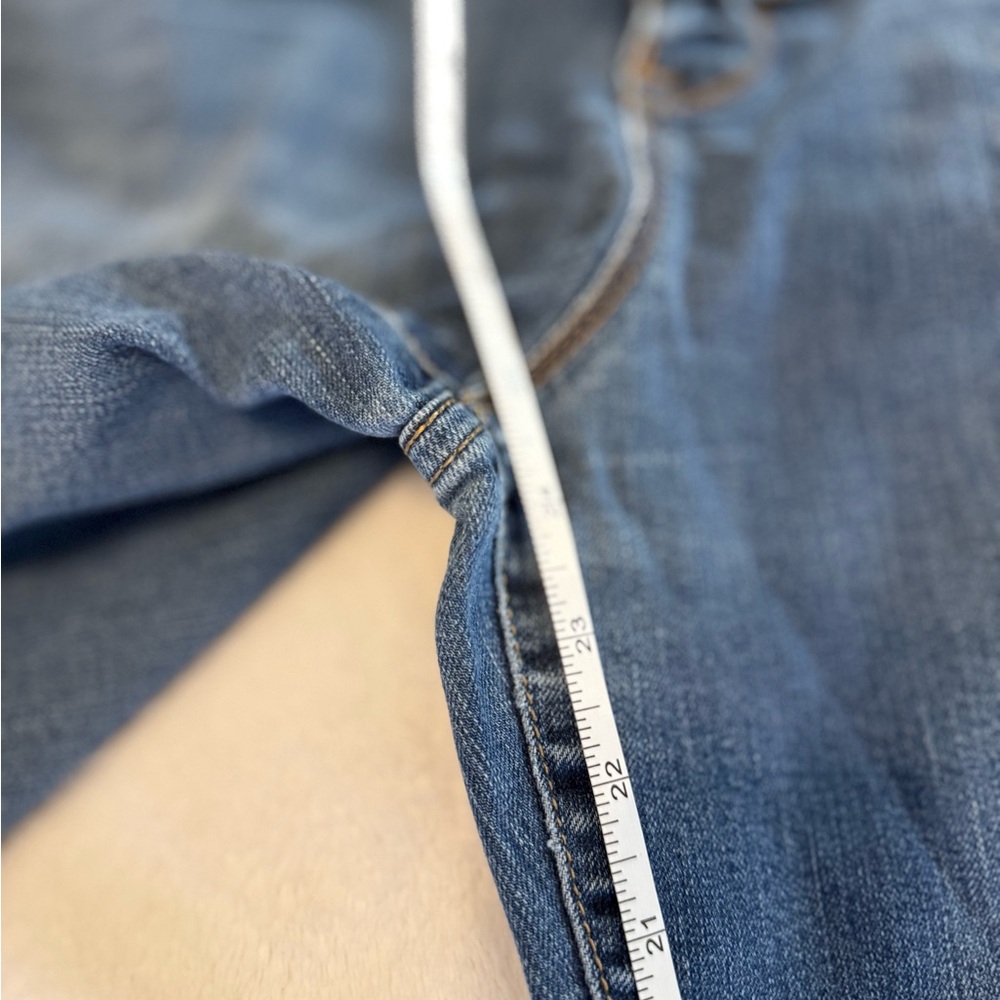 Nine West Grammercy Dark Blue Skinny Ankle Jeans - Picture 4 of 6